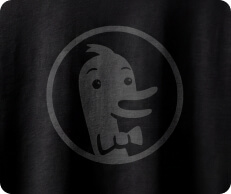 ArcArcGo Dark Mode t-shirt, detail